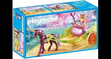 PLAYMOBIL Bloemenfee met eenhoornkoets  - 9136