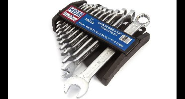 HBM 11 Delige Metrische Diepe Steek - Ringsleutelset
