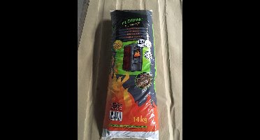 Plospan houtkachel Pellets - houtpellets - 1 zak á 14 kilo - bruin