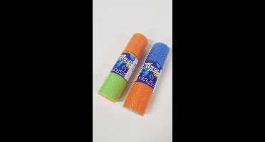 Speelgoed waterpistool van foam 16 cm - Foam waterspuiter pistolen klein formaat