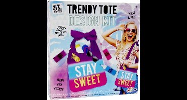 Grafix Tassenset Gl Style Meisjes Textiel Paars/roze 5-delig