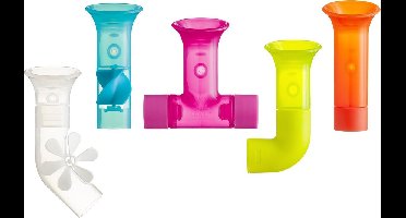 BOON Pipes Waterpijpjes Speelset (5 stuks) - Badspeelgoed