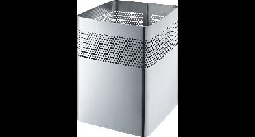 vierkante afvalbak rvs 18l