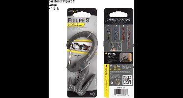 NITE Ize NI-C9L-02-01 Karabijn Figure9 Large 116 mm x 56 mm x 13 mm 1 stuk(s)