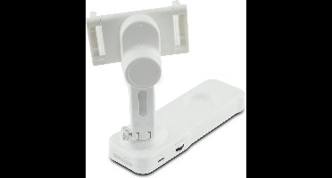 Gymbal voor Smartphones - KSIX - Steady Rec Stabilisator - Draadloos - Smartphones tot 5.5 Inch - Wit