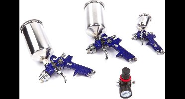 Professionele Verfspuit 8 Delige Set