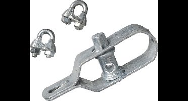 Nature Draadspanset - Klim-En Geleide Artikel - 2.4x4.5x10 cm Metallic