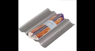 Patisse Silver Top Stokbroodvorm 4-delig 38cm