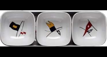 Marine Business Regata Snackkom 4 Eenheden Wit