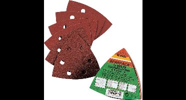 KWB schuurschijf Delta 93 x 93 mm - Assorti - Klittenbandhechting - 492870 - 20 stuks