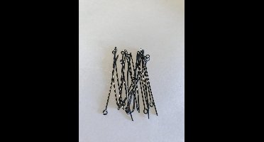 Eye pin 45mm Anthracite 100 stuks