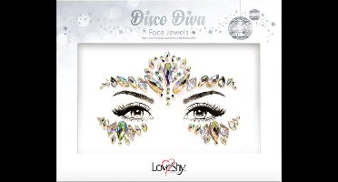 Festival gezicht steentjes - Face Jewels - Make up - Glitter - Disco Diva