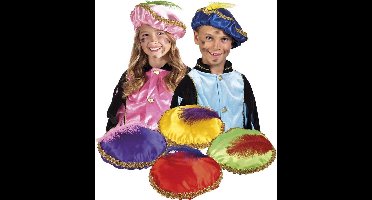 12 stuks: Baret Piet in 6 kleuren - assorti