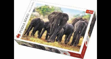 Trefl Afrikaanse Olifanten puzzel - 1000 stukjes