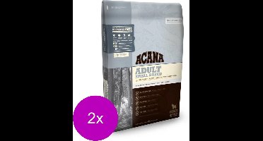 Acana Heritage Adult Small Breed - Hondenvoer - 2 x Kip Kalkoen 2 kg