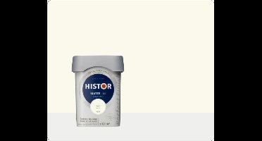 Histor Perfect Finish Lak Mat 0,75 liter - Ivoor