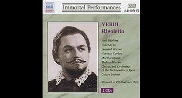 Verdi: Rigoletto / Sodero, Warren, Bjorling, Say¦o et al