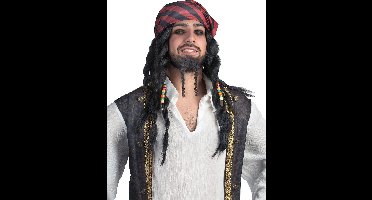 "Piratenpruik voor vrouwen - Verkleedpruik - One size"