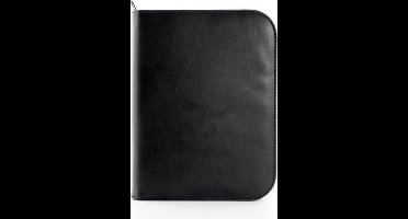 Alassio conferentiemap - CORNIGLIA - A5 - kunstleer - zwart - JU-30144