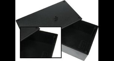 PLASTIC BEHUIZING - ZWART 200 x 110 x 65mm (WCAH2852)