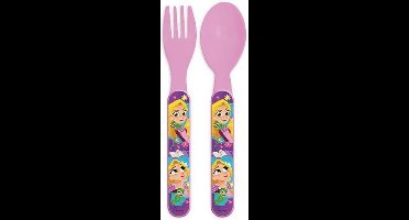 Bestek set Disney Princess Tangled Rapunzel (plastic)