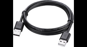 Ugreen - kabel - USB 2.0 - (mannelijk) - USB - 2.0 - (mannelijk) - 0,5 - m - zwart - (US128 - 10308)