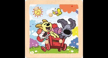 Woezel & Pip Kinderpuzzel 4 Stukjes