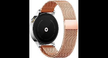 Just in Case Milanees bandje - Huawei Watch GT - rosékleurig
