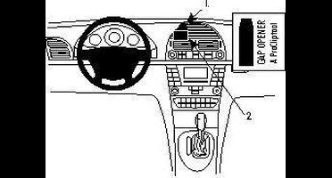 Proclip Mercedes E-Class (200/430) 2002-2009 (extra sterk)