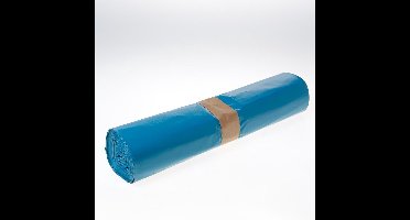 Kelfort Vuilniszak blauw 70 x 110cm set van 20 zakken