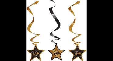 3 Swirls Happy New Year