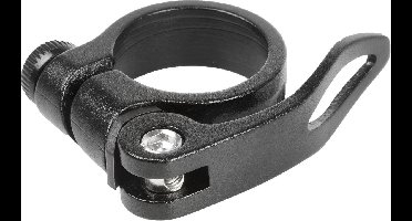 M-wave Zadelpenklem Met Snelspanner 31,8 Mm Aluminium Zwart