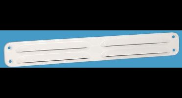 Nedco Aluminium schoepenrooster 300x40mm Wit