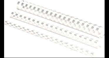 Fellowes bindruggen 19 mm - Wit - 100 stuks