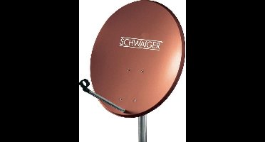 Schwaiger SPI550.2 Satellietschotel 60 cm Reflectormateriaal: Staal Steenrood