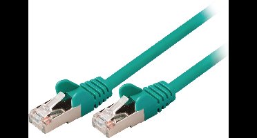 Valueline VLCP85121G100 Cat5e Sf/utp Netwerkkabel Rj45 (8/8) Male - Rj45 (8/8) Male 10.0 M Groen