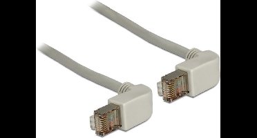 DeLOCK 1m Cat.5e SFTP netwerkkabel Cat5e S/FTP (S-STP) Grijs