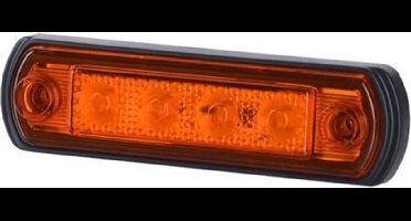 Zijmarkeringslicht - 12/24V - Oranje- LD676