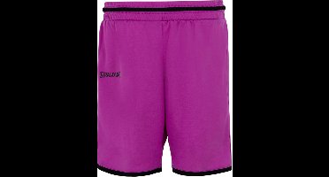 Spalding Move Basketbalshort Dames  Basketbalbroek - Maat M  - Vrouwen - paars/zwart