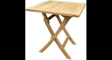 Buitengewoon Boet Teak Klaptafel - 70x70