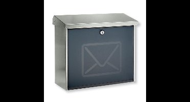 BURG-WÄCHTER brievenbus Lucca 3713 Ni Letter H.340mm B.380mm D.14...