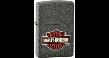 Zippo aansteker Harley Davidson logo Iron Stone