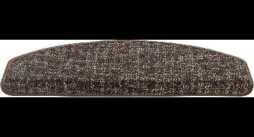 Trapmat Imola Taupe 15 stuks 25x65 cm haak 4 cm