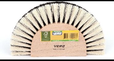 Vero raagbol 12 cm kunstvezel zwart/wit