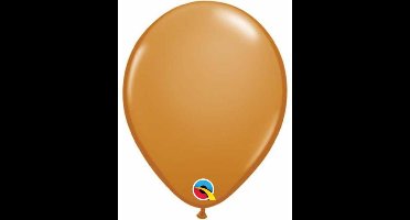 MINI KLEIIN Ballonnen Mocha brown 13 cm 100 stuks / Qualatex / PRO