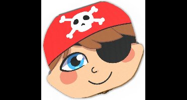 Tandendoosje met naam - Piraat - Hout - Voor jongens en meisjes - Opbergdoosje voor Melktanden - Tandendoosje voor kinderen