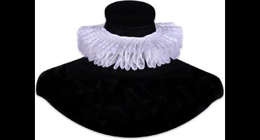 Witbaard Pietenkraag Avila Deluxe Polyester Wit One-size