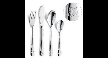 Amefa Kinderbestekset - Teddy Bear - 4 delig - 1 Persoons