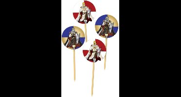 Cocktail prikkers Ridders 20 stuks