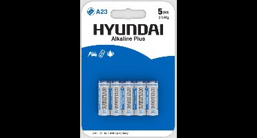 Hyundai Batteries - Alkaline Plus A23 batterijen - 5 stuks